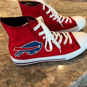 Buffalo Bills Mens Foco hightop sneakers-size 9
